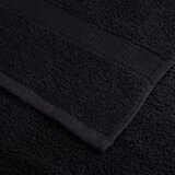 Premium ručnici za ruke SOLUND 4 kom. crni 50x100 cm 600 g/m² | Shoptok.si