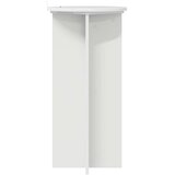  Stalak za biljke 2 pcs Bijela visokog sjaja 40 x 40 x 80 cm | shoptok.hr