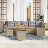  Sjedeća garnitura za vrt 11 kom. 7-Broj sjedala Bež 292.5 x 192 x 85 cm | Shoptok.si