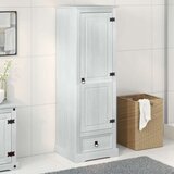  Ormari s ladicama Bijelo 55 x 50 x 170 cm Čvrsto borovo drvo - Bijelo | shoptok.hr