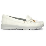 SEASTAR White comfortable faux leather loafers | ePonuda.com