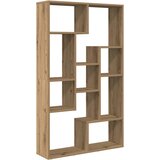  Regal za knjige boja hrasta 72x20x120,5 cm od konstruiranog drva Smeđa | shoptok.hr