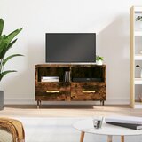 vidaXL TV omarica dimljeni hrast 80x36x50 cm inženirski les Cene