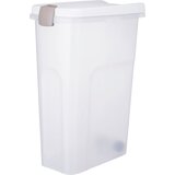 Trixie Posoda za shranjevanje hrane 40l 27x61x45 cm prozorna/bel | Shoptok.si