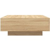  Klubska mizica sonoma hrast 80x80x31 cm iverna plošča, (21008281) | Shoptok.si