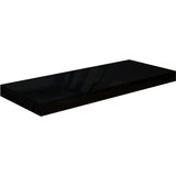 vidaXL plutajuće zidne police 4 kom sjajne crne 60 x 23,5 x 3,8 cm MDF | shoptok.hr