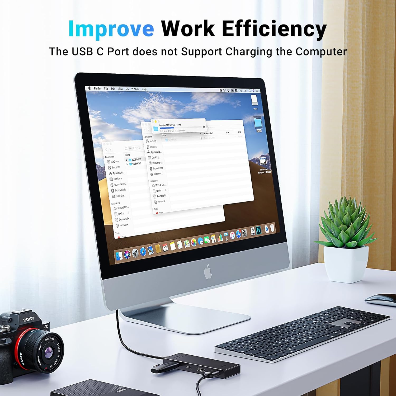 USB-C Hub 10Gbps s 2x USB-C 3.2 i 2x USB 3.2