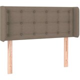  Posteljno vzglavje taupe 83x16x78/88 cm blago, (20938570) | Shoptok.si