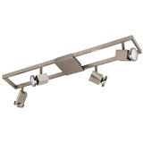 Eglo zeraco spot/4, led, gu10, 4x5w, 4x400lm, nikl-mat 3E4VA6R | Eponuda.com