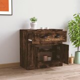  Komoda boja dimljenog hrasta 70x35,5x67,5 cm konstruirano drvo | shoptok.hr