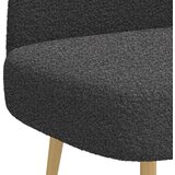  Oblikovana klupa s naslonjačem Tamnosiva 110 x 60 x 76 cm | Eponuda.com