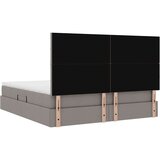  Postelja s shranjevanjem Taupe 180 x 200 cm Umjetno usnje, (5000105551) | Shoptok.si
