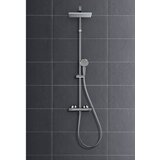 Hansgrohe 26286670 vernis shape termostatska armatura za tuš s tuš setom črna | Shoptok.si