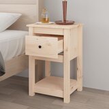  Noćni ormarići 2 kom 40x35x61,5 cm od masivne borovine | shoptok.hr