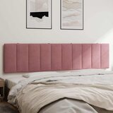 Jastuk za uzglavlje Hanko ružičasti 200 cm baršunasti | shoptok.hr