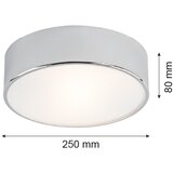  argon 3083 - plafonska svetiljka darling 2xE27/15W/230V, prečnik 25 cm, srebrna | Eponuda.com