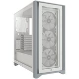 Corsair Kućište 4000X iCUE (CC-9011205-WW) White | ePonuda.com
