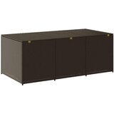  Vrtna kutija za pohranu od poliratana 180 x 90 x 70 cm smeđa | Eponuda.com
