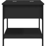  Stolić za kavu crni 70 x 50 x 50 cm konstruirano drvo i metal | Eponuda.ba