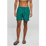 Urban Classics Plus Size Block Swim Shorts Green | shoptok.hr