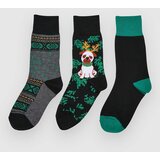 Urban Classics Christmas Dog 3-Pack Socks multicolor | Shoptok.si