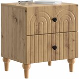  Noćni ormar s ladicama 2 pcs Hrast artisan 43 x 34,5 x 48 cm | shoptok.hr