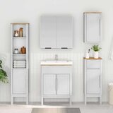  Kopalniška omara za umivalnik FLORO Bela 60 x 40 x 80 cm, (5000157042) | Shoptok.si