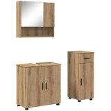  Set namještaja za kupaonicu 3 kom. Umjetnički hrast | shoptok.hr