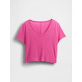 GAP Linen crop t-shirt - Women's | shoptok.hr