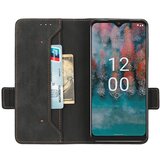 INORCO Za Nokia C12 4G/C12 Pro/C12 Plus denarnica PU usnjena torbica za telefon Strojna oprema Dekor stojalo Pokrov, (22034896) | Shoptok.si