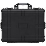 Kovčeg s kotačima crni 63 x 50 x 23 cm od PP-a | shoptok.hr