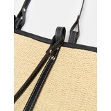Sinsay Pletena tote torba za rame | shoptok.hr