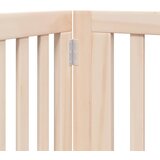  Vrata za pse s vratašcima 10 panela sklopiva 800 cm drvo topole | shoptok.hr
