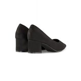 primohurt Suede low-heeled pumps, classic black women's high-heeled pumps | shoptok.hr