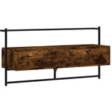 Maison Chic TV omarica - TV stojalo - Televizijska omarica stenska dimljen hrast 100,5x30x51 cm inženirski les, (21700358) Cene