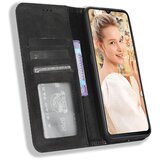 INORCO Za Oukitel C32 Magnetic Shell Retro PU usnjena torbica za telefon, stojalo, preklopna preklopna prevleka, (22033563) | Shoptok.si