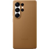 Samsung Vrhunski ovitek za Galaxy S25 Ultra iz elegantnega, trpežnega pravega usnja, Zlata, (21723001) | Shoptok.si