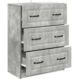  Ormar s ladicama Betonska siva 66 x 34,5 x 87 cm | Eponuda.com