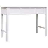  Pisaći stol bijeli 110 x 45 x 76 cm drveni | shoptok.hr