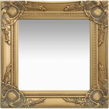  Zidno ogledalo u baroknom stilu 40 x 40 cm zlatno | shoptok.hr