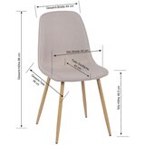 XXXL Stol Mona, Bež | Shoptok.si