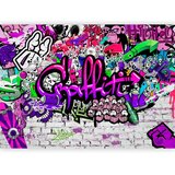  Foto tapeta - Purple Graffiti 392x280 Samoljepljiva | shoptok.hr
