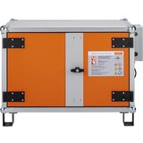 Cemo Varnostna omara za polnjenje akumulatorjev PREMIUM, z nogami, višina 620 mm, 230 V, oranžne/sive barve | Shoptok.si