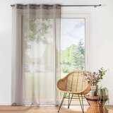 Douceur d intérieur Rjava prosojna zavesa 140x240 cm Lissea – | Shoptok.si