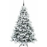  Umjetno božićno drvce s stalakom Bijelo 210 cm PE i PVC | shoptok.hr