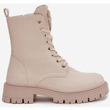Boto Women's workery with crystals on the tongue light beige Rosira | shoptok.hr