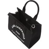 Karl Lagerfeld Shopper torba crna / bijela | shoptok.hr