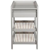 Troll nursery® previjalna miza lukas™ soft grey/wax | shoptok.hr