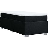 vidaXL Box spring krevet s madracem crni 90x190 cm od tkanine | shoptok.hr