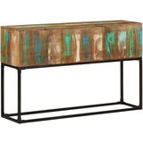 vidaXL Konzolna mizica 120x30x75 cm trden predelan les Cene